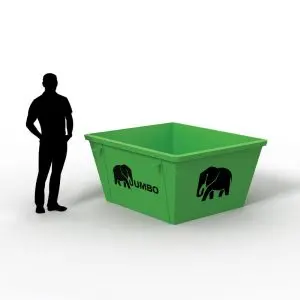 2m skip bin for hire in Brisbane for removal of unwanted waste following residential and domestic projects